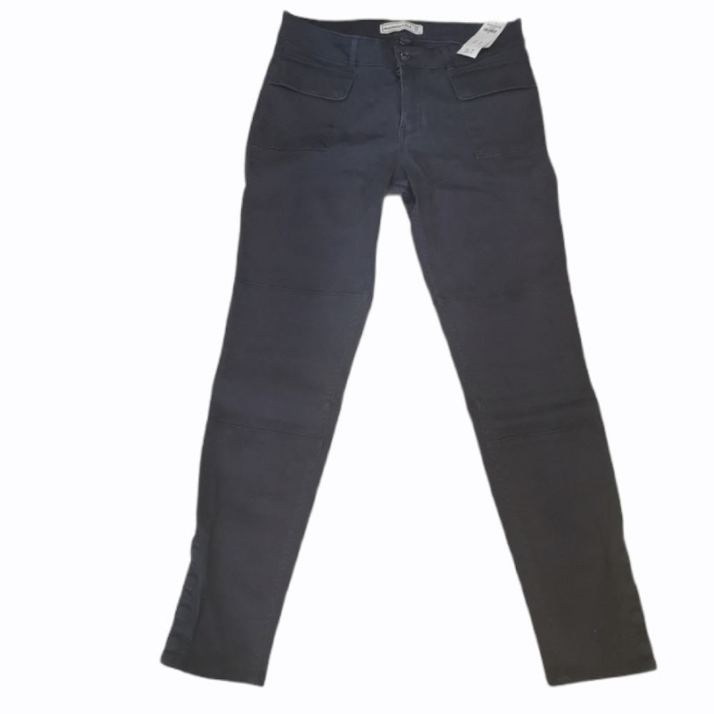 Abercrombie & Fitch super skinny jeans hem button - Picture 1 of 8